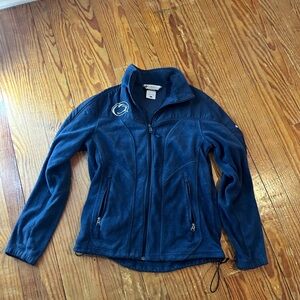 Penn State Columbia Women's Navy Blue Fleece Jacket